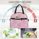 thumbnail image 4 of Balery Butterfly 1 Bolsa de Almuerzo Impresa, Caja de Almuerzo Reutilizable, Bolsa Térmica Aislada para Almuerzo, Bolsa Antiderrames, 4 of 7
