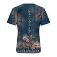 thumbnail image 4 of MEICHEN Womens Casual Short Sleeve Tops Neck T Shirts Summer Loose Fit Daily Wear Blouse for Women, 4 of 9