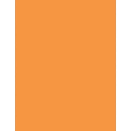 Pacon Laser Bond Paper - 10% Recycled Letter - 8.50' x 11' - 24 lb Basis Weight - 100 Sheets/Pack - Bond Paper - Neon Orange