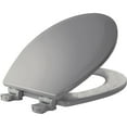 Bemis 500EC063 Round Closed Front Toilet Seat with Cover in