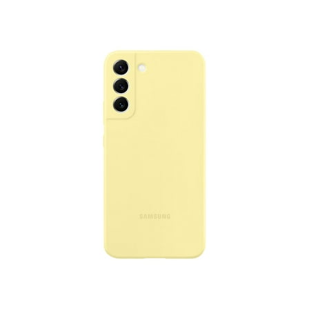 Samsung Galaxy S22  Silicone Cover, Yellow (EF-PS906TYEWMT)