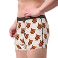 thumbnail image 2 of Disketp Snake Around Heart Men's Boxer Briefs,Soft and Breathable Cotton Underwear with ComfortFlex Waistband, 2 of 7