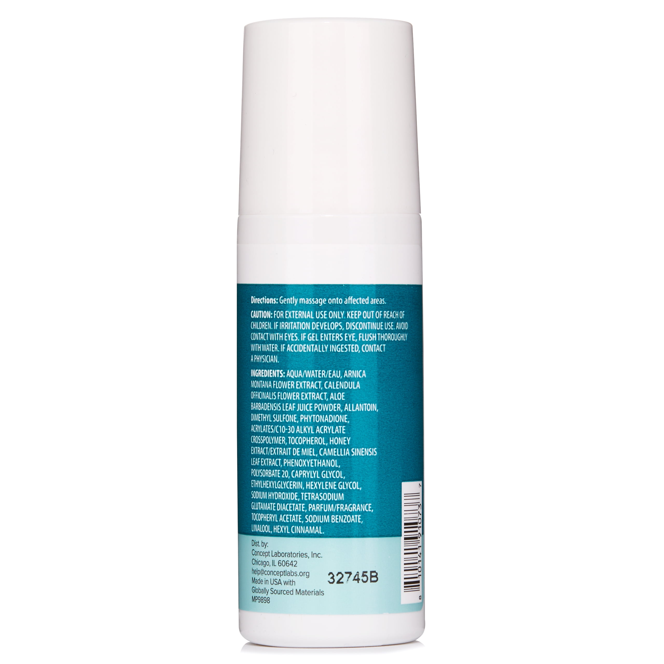 Miracle Plus Natural Arnica Bruise Body Gel Roll On Applicator