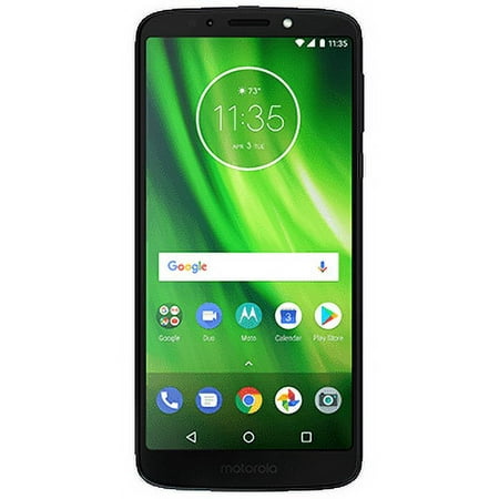 UScellular Motorola Moto G6 Play 32GB, Black - Prepaid Smartphone