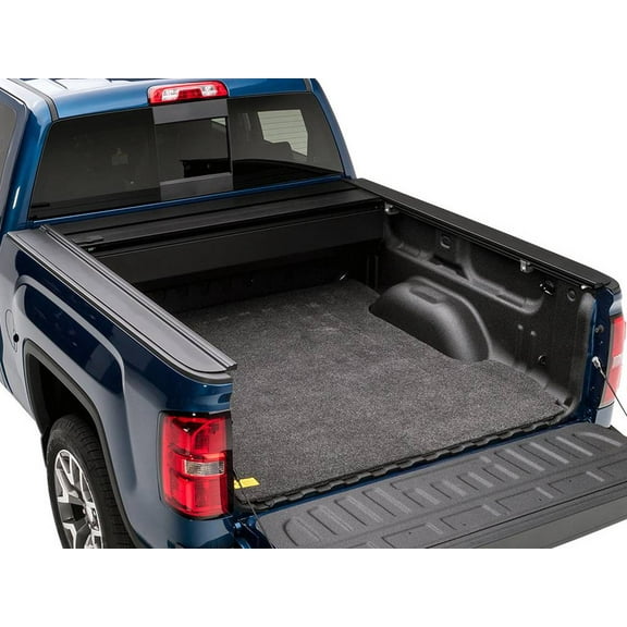 BedRug by RealTruck Bedmat | Compatible with 2007 - 2018 Chevy Silverado/GMC Sierra 6.6" Bed (Legacy Model) Models w/Drop-In Liners | Charcoal Grey, BMC07SBD