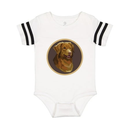 

Inktastic Nova Scotia Duck Tolling Retriever Dog Gift Baby Boy or Baby Girl Bodysuit