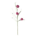 thumbnail image 2 of Under $3 Artificial Dandelion Ball Bouquet 3-Fruit Dandelion Ball Pvc For Living Room Vase Filler Wedding Arch Arrangement Pink (1Pc), 2 of 5