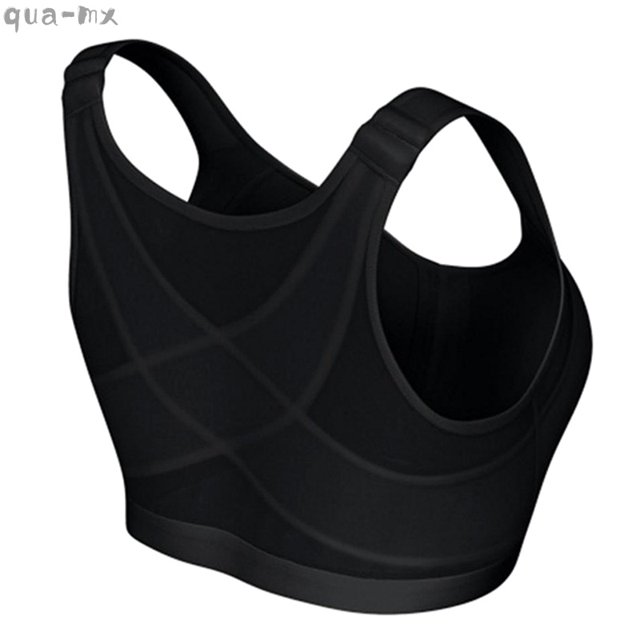 Soporte De Postura Inalámbrico Sujetador Transpirable Cierre Frontal Ropa Interior Para Las Mujeres Yoga Deportes Inalámbrica