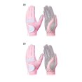 thumbnail image 3 of Redempat Golf Gloves Soft Ladies Breathable Comfortable Microfiber cloth Practical Pink 19 2Set, 3 of 6