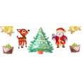 thumbnail image 3 of Conjuntos de globos de adornos navideños y carteles de Feliz Navidad para adornos navideños, regalos festivos y de Año Nuevo JAMW Sencillez, 3 of 3
