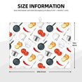 thumbnail image 3 of Dish Drying Mat, kitchen utensils Pattern Highly Absorbent Microfiber Drying Mat Kitchen Counter or Sink Drawer Liner, 16x18 Kitchen Drying Mat Coffee Mat Kitchen Essentials, 3 of 7