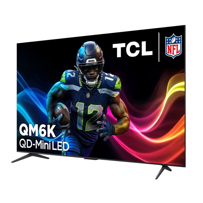TCL 85" Class QM6K Series QD-Mini LED QLED 4K UHD HDR Smart Google TV (NEW 2025) - 144Hz, Dolby Atmos Onkyo Audio, Halo Control System - 85QM6K gallery view