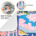 thumbnail image 2 of Yayeee Dish Drying Mat for Kitchen Counter 16"x18" Microfiber Absorbent Pad, Floral Window, 2 of 7