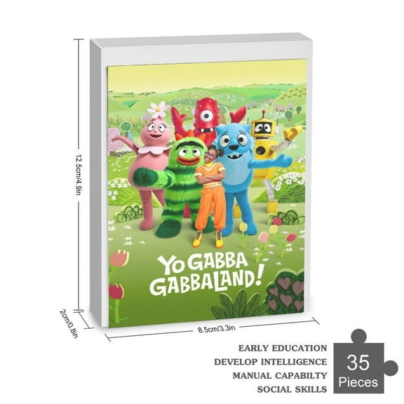 Yo Gabba GabbaLand Jigsaw Puzzle 35/70/120/200/300/500/1000 Piece High Quality Birthday Gift