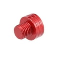 thumbnail image 6 of Motoforti RH Rear View Mirror Hole Screws for YAMAHA 10mm M10 x 1.25 Aluminum Alloy Red 2 Pcs, 6 of 6