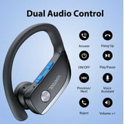 VEAT00L Wireless Earbuds Bluetooth Headphone Sport, Bluetooth 5.4 Earbud, 72Hrs Earphone with Earhook, Noise Cancelling Mic, IP7 Waterproof Headset for Workout/Running