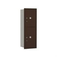 thumbnail image 2 of 11 Door High Recessed Mounted 4C Horizontal Parcel Locker with 2 Parcel Lockers in Bronze with Private Access - Rear Loading, 2 of 4