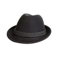 thumbnail image 2 of Holiday Oktoberfest Wool Bavarian Alpine Hat - Black Color, (XL), 2 of 6