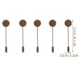 thumbnail image 2 of Phenofice 20 Pcs Brooch Pin Stick Tray Olive Green for Crafters Jewelry Making, 2 of 8