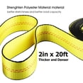 thumbnail image 3 of Correa de remolque Recovery Tow Strap JCHL de 5 cm x 6 m, resistente, 11.800 kg, 3 of 8