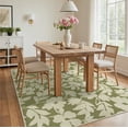 thumbnail image 2 of KUETH 5x7 Vintage Floral Area Rugs Machine Washable Rugs for Living Room, Non Slip Flat Pile Rug with Rubber Backing, Boho Rug for Entryway Bedroom Dining Room Home Office, 2 of 12