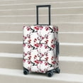 thumbnail image 5 of elegant berry blossoms Retro Luggage Cover Anti Scratch, Elastic Suitcase Protector Suitcase Covers for Luggage Fits 18-32 Inch Luggage, 5 of 5