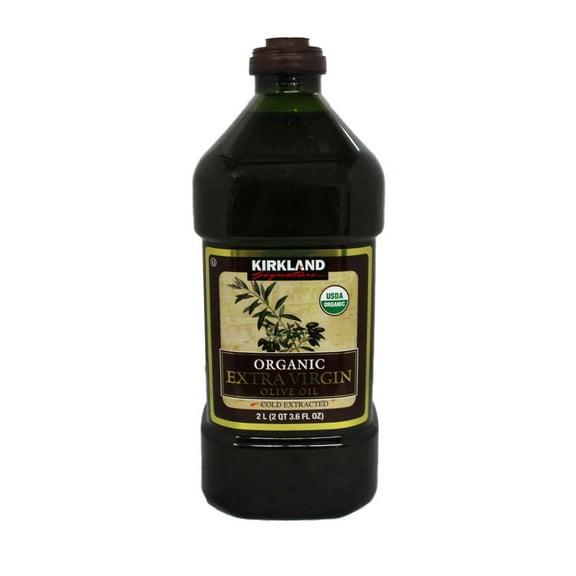 Kirkland Signature Organic Extra Virgin Olive Oil 67.6 Ounce (2 Liters)
