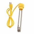 thumbnail image 1 of 1000W Portable Stainless Steel Immersion Water Heater for Heating Coffee Tea Drinking 1.5m, 1 of 6