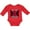 Red, variant on Inktastic Multiple Myeloma Cancer Awareness Hope & Faith with Butterfly Ribbon Boys or Girls Long Sleeve Baby Bodysuit