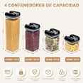 thumbnail image 5 of Dispensador De Cereales Hermético 7 Piezas Organizador, 5 of 5