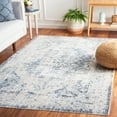 thumbnail image 3 of SAFAVIEH Baltimore Fedelma Medallion Polyester Machine Washable Area Rug, Light Gray/Blue, 6' x 9', 3 of 12