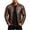 Brown, variant on Faux Leather Jacket Men Gray Long Sleeve Casual Zip Up Motorcycle Coats Trendy Fall Clothes