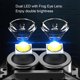 thumbnail image 4 of Linterna EDC, Luz de Coba LED LED LIGERA DE ALUMINIO ABS EDC FINUNA PARA AL AIRE LIBRE, 4 of 7