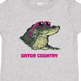 thumbnail image 4 of Inktastic Gator Country Sunny Gator in Pink Sunglasses Boys or Girls Toddler T-Shirt, 4 of 5
