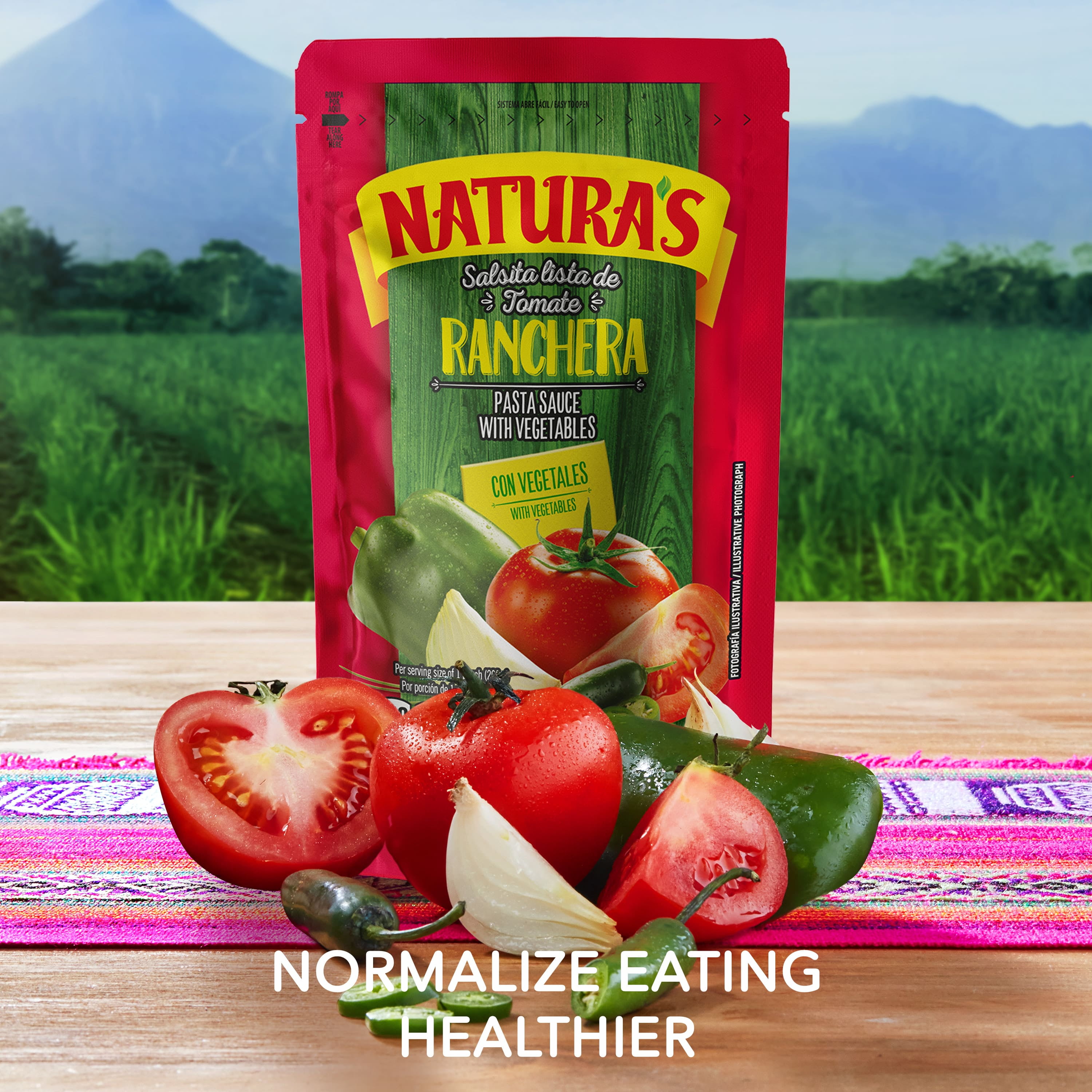 (12 pack) Natura's Tomato Sauce Ranchera, 7.1 oz (12 Pack)