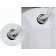 thumbnail image 4 of Plain Shower Curtain - White 180 x 220 cm - Extra Long, 4 of 4