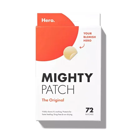 Hero Cosmetics Mighty Patch Original Acne Pimple Patches - 72ct,( Pack of 1).