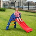 thumbnail image 5 of ANHXN Toddler Slide, Freestanding Climber Slide Playset for Playground, Easy Setup, Sturdy Plastic Indoor Slide for Kids Red, 5 of 9
