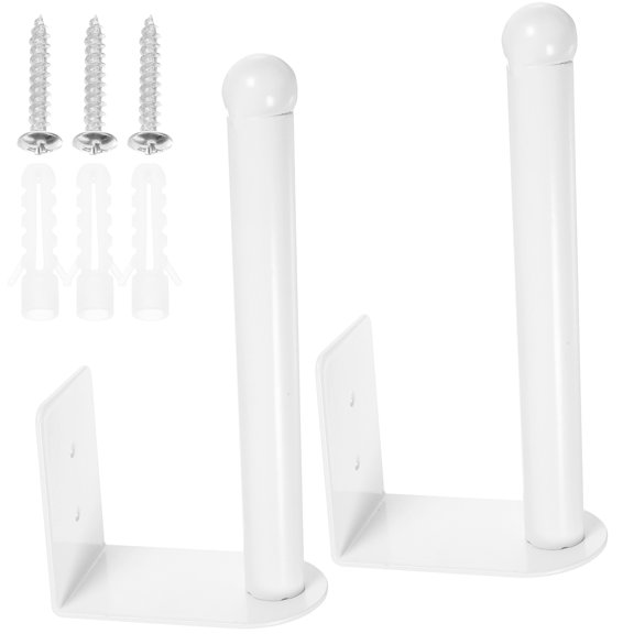 BESTYASH 2-Pack Baseball Cap Rack with Iron Hooks for Wall Storage and Home Organization
