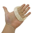 thumbnail image 2 of Unique Bargains 1Pc Hair Comb Wide Tooth for Thick Curly Hair Beige, Yellow, 2 of 7