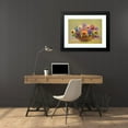thumbnail image 4 of Lafayette F. Cargill 24x19 Black Modern Framed Museum Art Print Titled - Pansy (1937), 4 of 5
