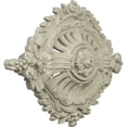 thumbnail image 3 of 35 7/8"W x 22 1/2"H x 4 3/8"P Antonio Ceiling Medallion, Hand-Painted Clear Yellow, 3 of 6