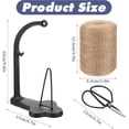 Cast Iron Twine Holder Set, Holders with Scissors and Jute Twine Roll ...
