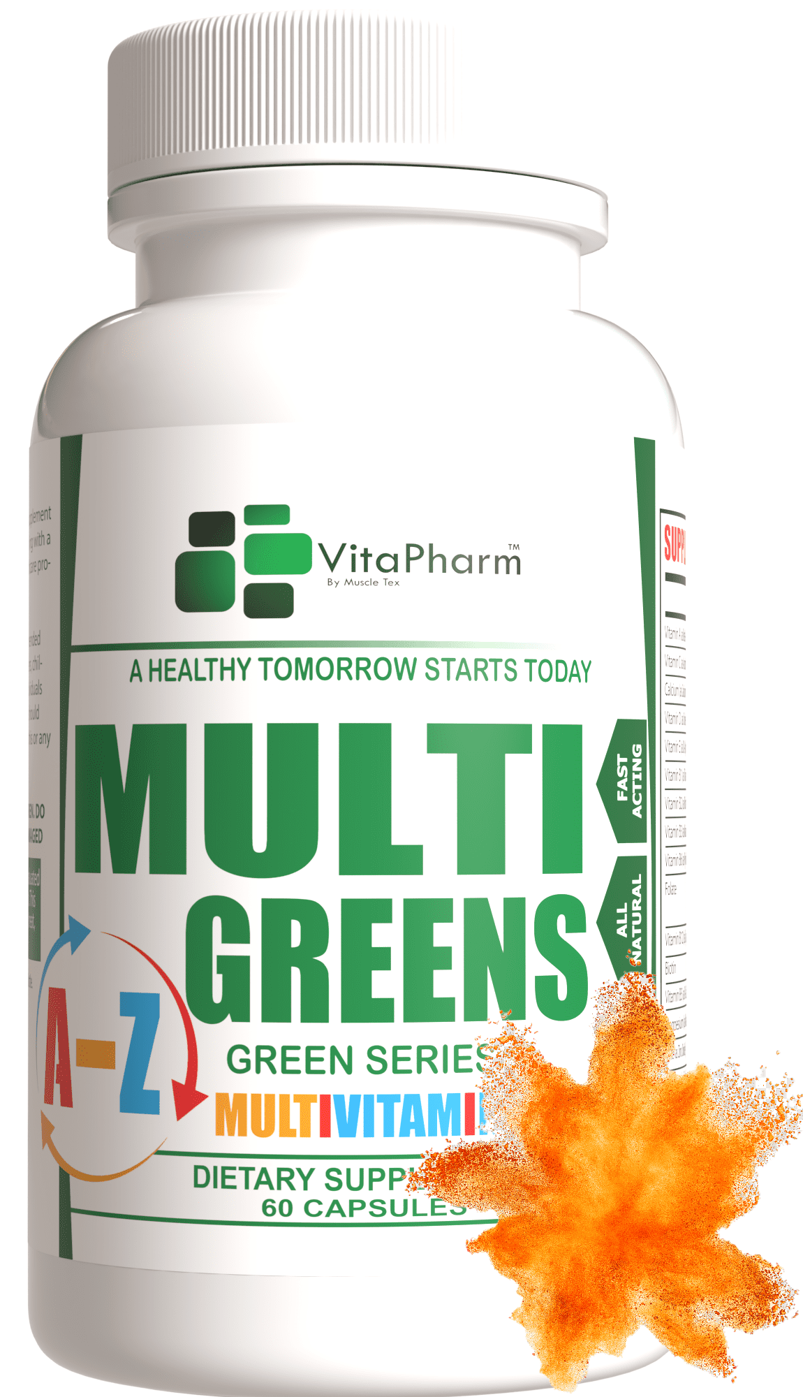 Vitapharm Nutrition Multi Greens Multivitamin and Mineral Complex. for