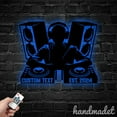 thumbnail image 3 of Handmadetneonsign DJ Record Metal Wall Art, DJ Record Metal Sign Wall Decor, DJ Metal Wall Decor, 3 of 5