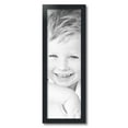 thumbnail image 2 of ArtToFrames 9" x 28" Black Satin Picture Frame, 9x28 inch Black MDF Poster Frame (WOM-5180), 2 of 8