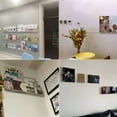 thumbnail image 6 of Clear Acrylic Brochure Holder Wall Mount 3 Tier, Hanging Bookshelf Magazine Rack for Waiting Room, Office, Home Display, 6 of 6