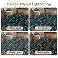 thumbnail image 7 of ODIKA 6'x9' Washable Area Rug Vinyl Mixer Retro Cassette Music Border Player Turntable Record Dj Refined for Family Room, Living Mater Bedroom, Non-Slip, Easy Care, 7 of 7