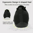 thumbnail image 7 of GlideMoves Black Cheerleading shoes girls dance sports shoes ladies training competition Tumbling Athletic 2502 Big Kid Size 2.5, 7 of 7
