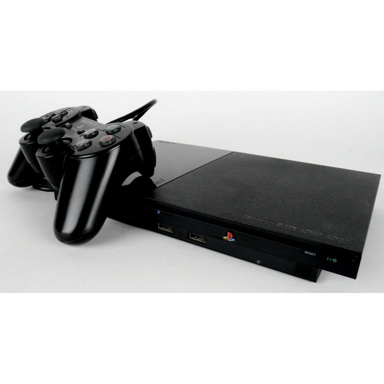 Sony Playstation 2 (PS2) Slim Game Console Complete Set with 1 DUALSHO –  IFESOLOX
